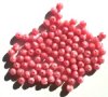 6mm Round Satin Glass Beads